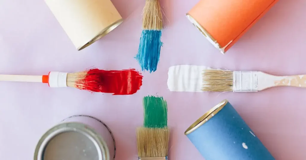 Workshop schilderen en behangen